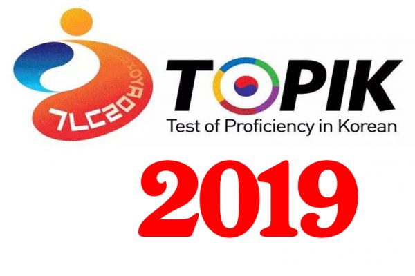 Lịch thi TOPIK 2019