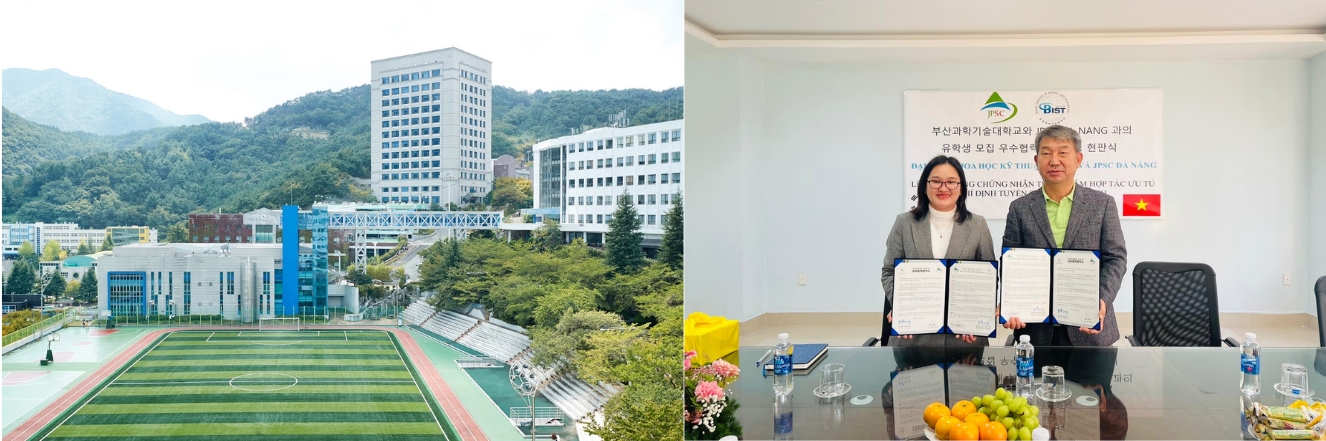 JPSC là đại diện tuyển sinh của trường Đại học Khoa học Kỹ thuật Busan tại Việt Nam