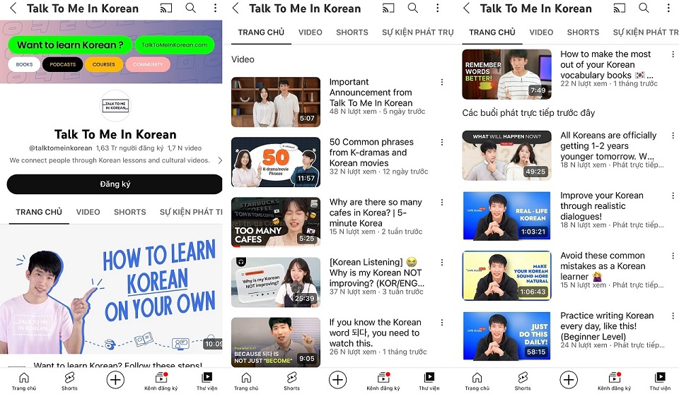 Talk To Me In Korean (mobile) 