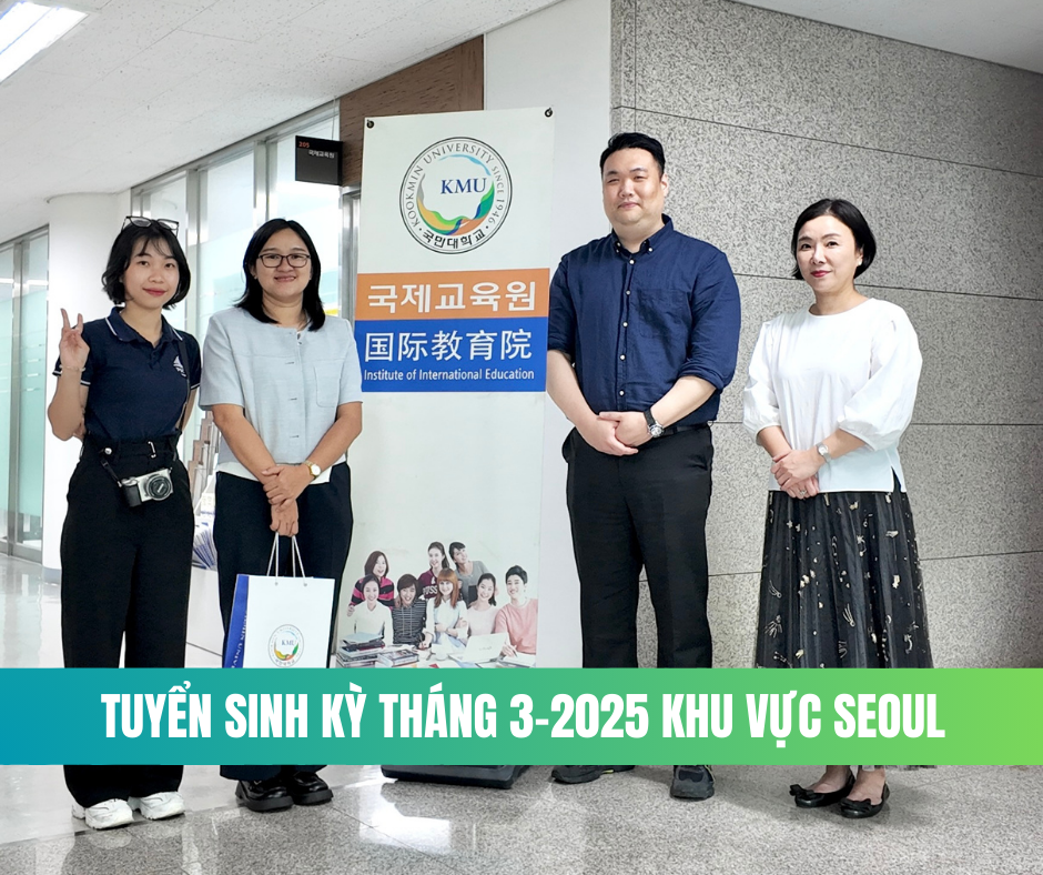 Tuyển sinh kỳ tháng 3-2025 các trường đại học khu vực Seoul