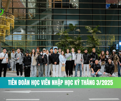 Tiễn đoàn học viên nhập học kỳ 3/2025